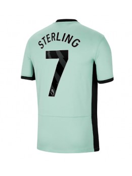 Moški Nogometna dresi replika Chelsea Raheem Sterling #7 Tretji 2023-24 Kratek rokav
